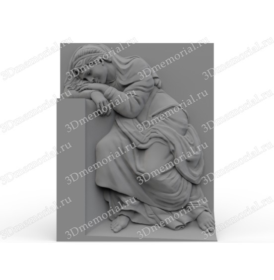 Скорбящая №030