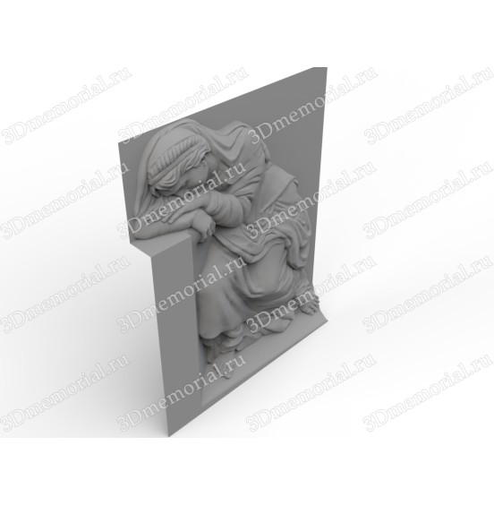 Скорбящая №030