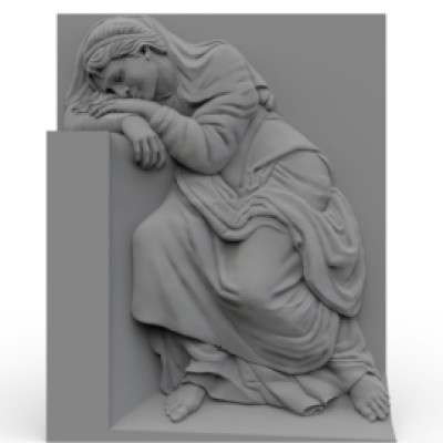 Скорбящая №030